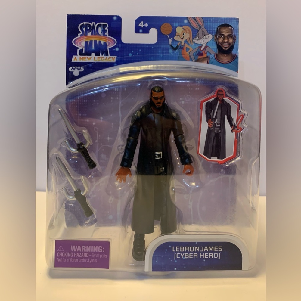 Space Jam Lebron James Cyber Hero Action Figure